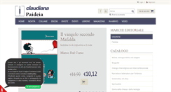Desktop Screenshot of claudiana.it